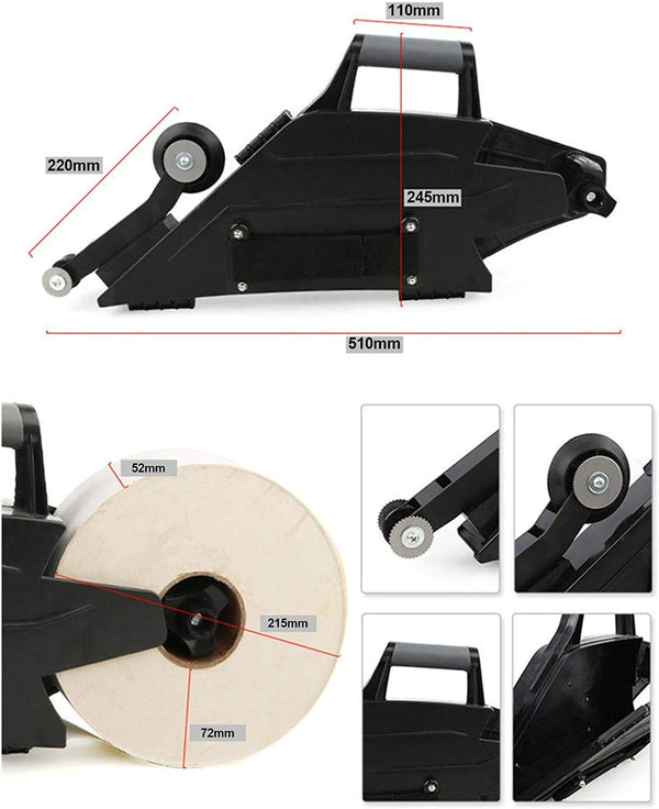 Ferramenta automática para aplicação de fita adesiva em paredes de gesso Pro